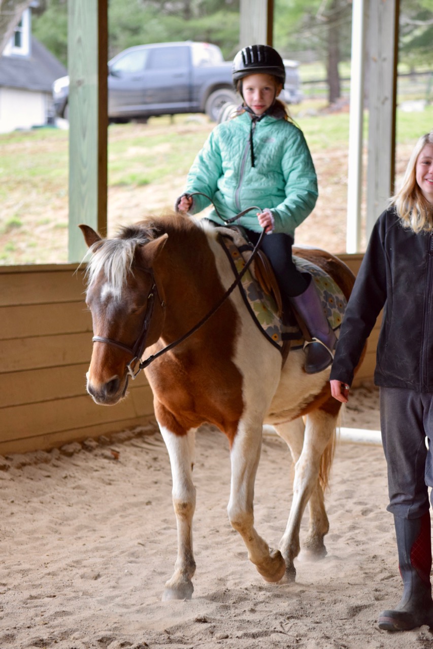 meg-first-horse-riding-lesson-003 photo