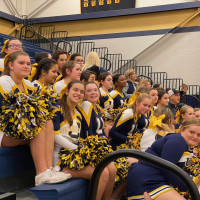 We have a cheerleader